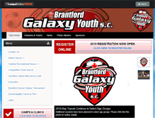 Tablet Screenshot of brantfordsoccer.com